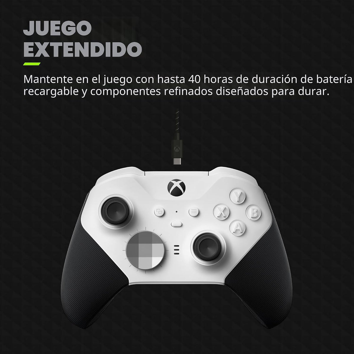 Controlador de juegos inalámbrico Xbox | Núcleo Elite Serie 2 | Bla...