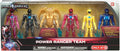 Coleccionable Bandai Power Rangers, juego de 6 unidades con Goldar...