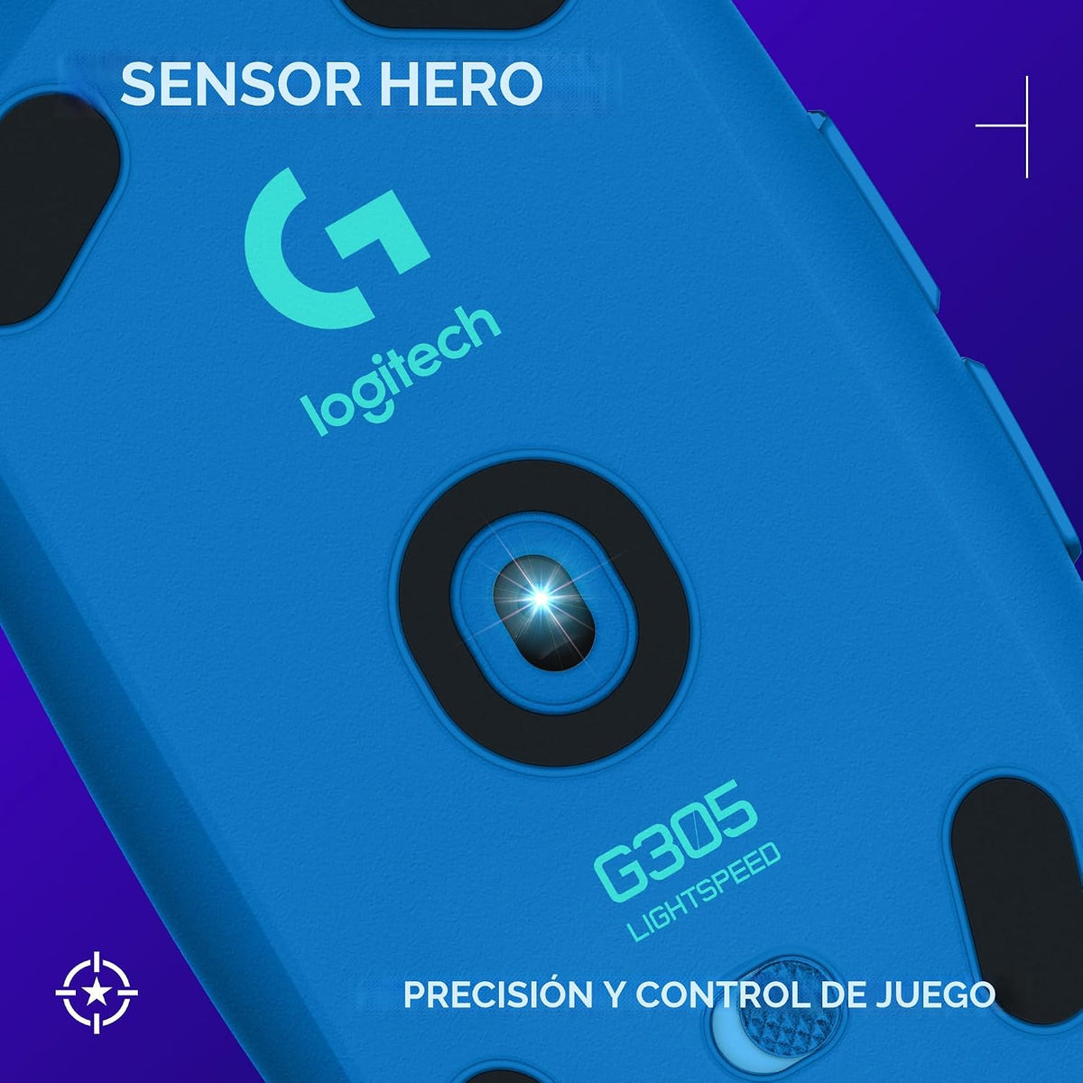 Logitech G 305 Lightspeed - Ratón inalámbrico para juegos, azul + m...