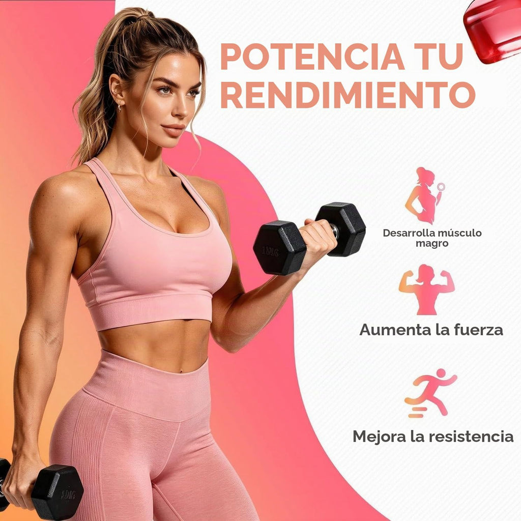 eterlower Creatina para mujeres con BCAA y colágeno, gomitas de mon...