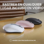 Ratón inalámbrico compacto Logitech MX Anywhere 3S de desplazamient...