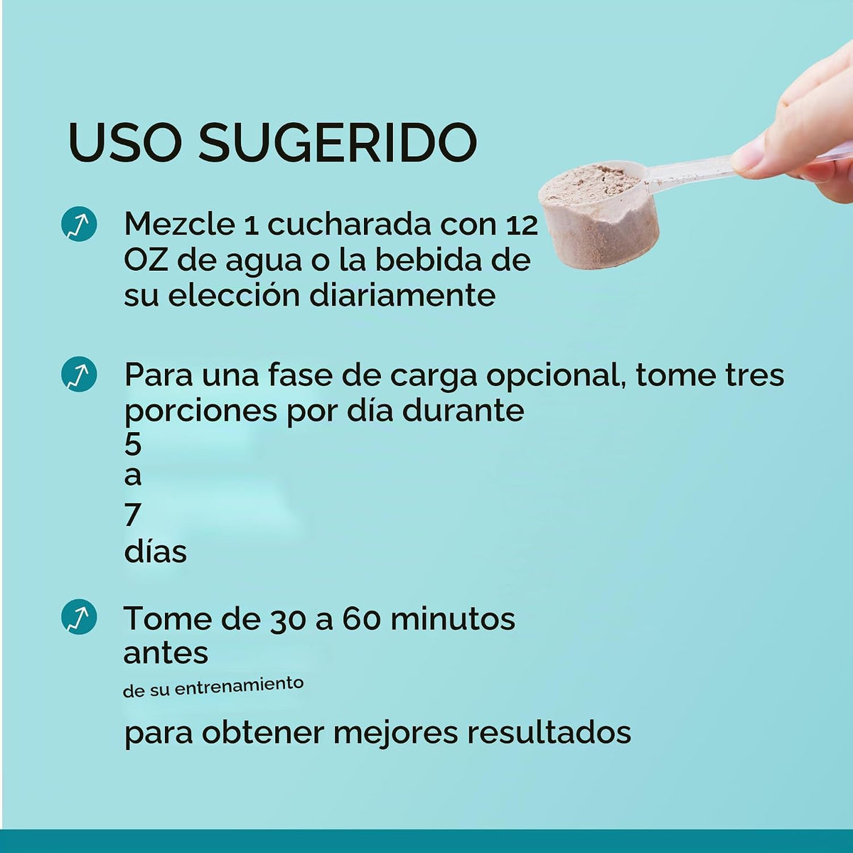 Dr. Mercola Pure Power Monohidrato de creatina, 17.60 oz (100 porci...