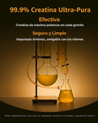 Inner Brightness Gomitas de monohidrato de creatina para hombres y...