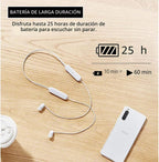 Sony WI-C100 - Auriculares inalámbricos Bluetooth con micrófono int...