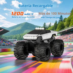 Auto de control remoto anfibio, camión monstruo 1:18 juguetes para...
