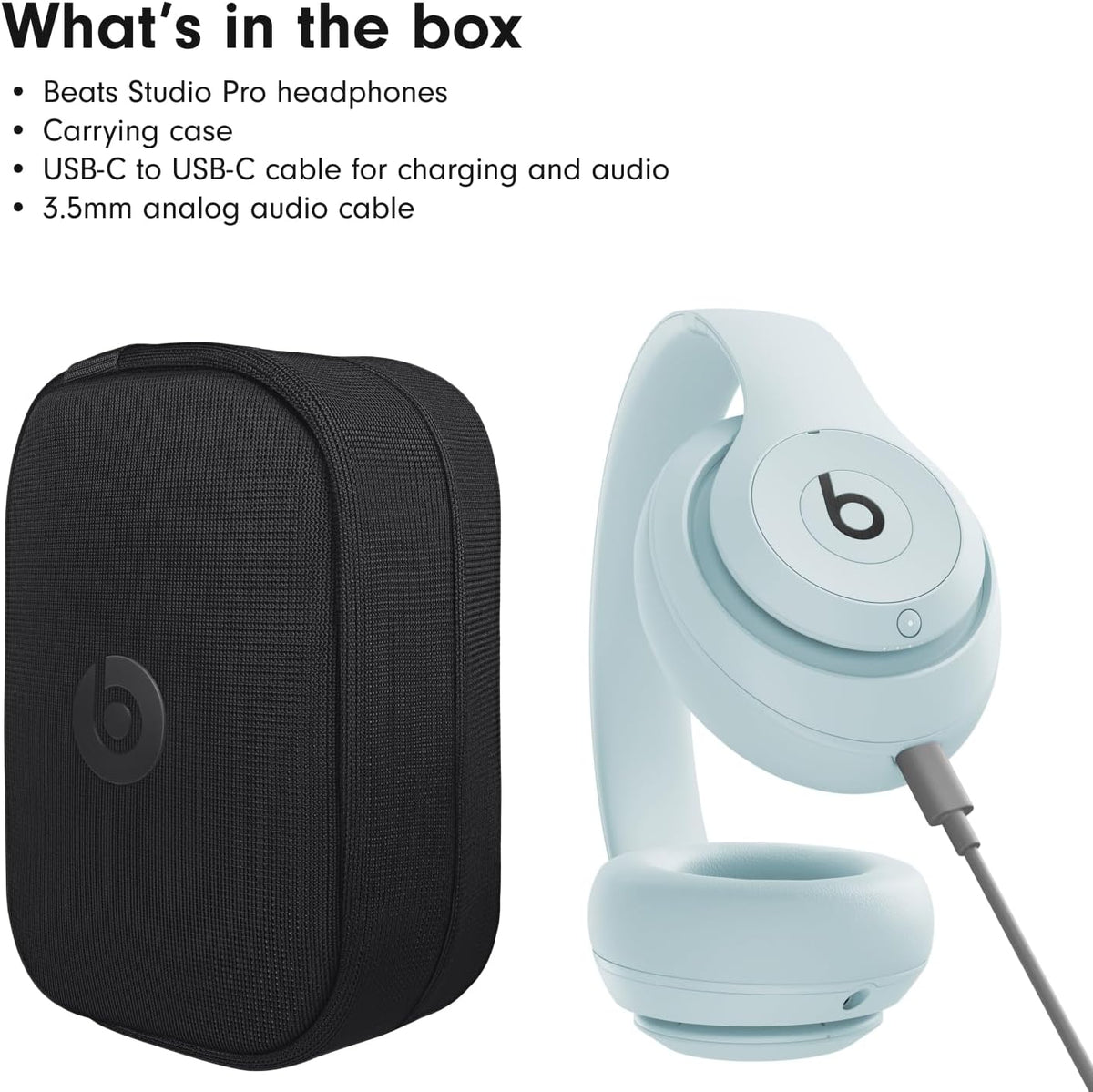 Beats Studio Pro - Auriculares inalámbricos de alta calidad, baterí...