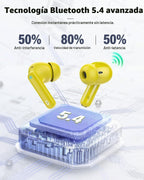 Auriculares inalámbricos, Bluetooth 5.4 Auriculares estéreo y llama...
