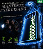 IAPOS Cargador portátil de carga rápida de 60000mAh 22.5W, para ban...