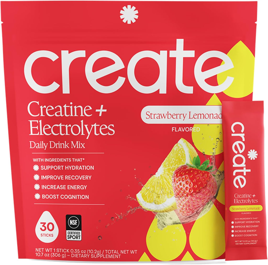 Create Creatina + electrolitos - Energía y fuerza - Limonada de fre...