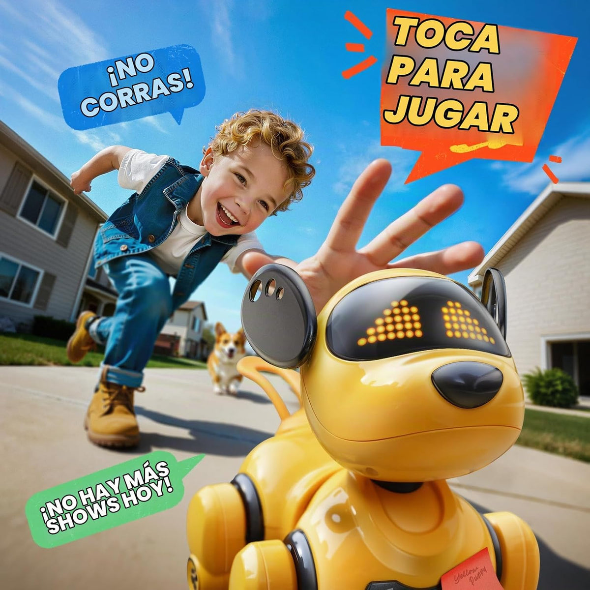 Ruko 18011 Perro Robot Inteligente de Juguete para Niños, Cachorro...