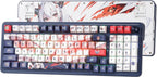 Redragon K686 PRO Teclado inalámbrico para juegos con junta RGB, te...