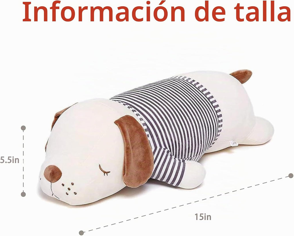 Niuniu Daddy - Almohada de peluche para perros con peso de 1.9 libr...