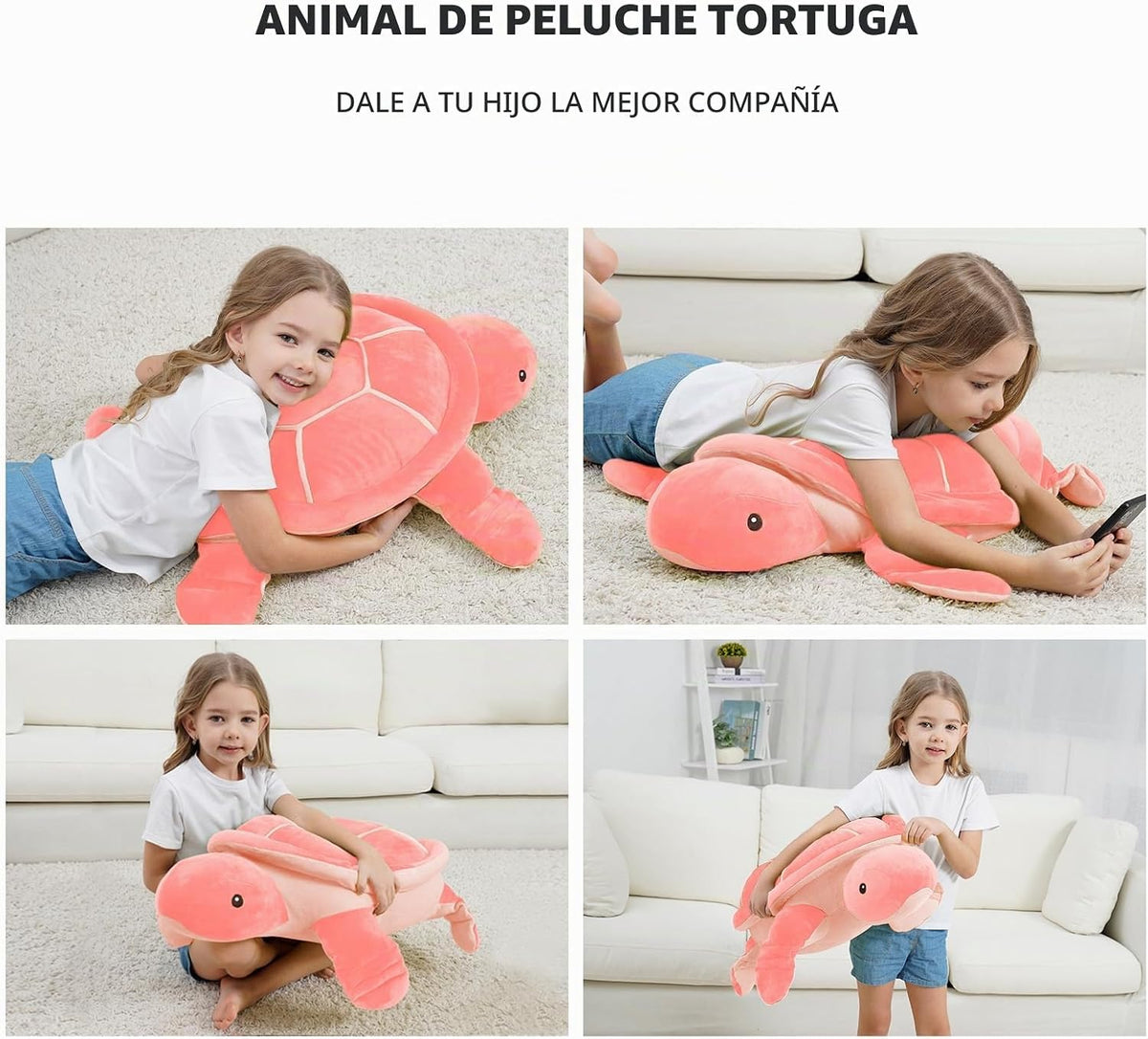 Dalmao - Almohada de peluche grande de 28" con tortuga marina r...