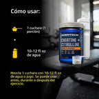 BodyTech Monohidrato de creatina + polvo de citrulina, sin sabor, 3...