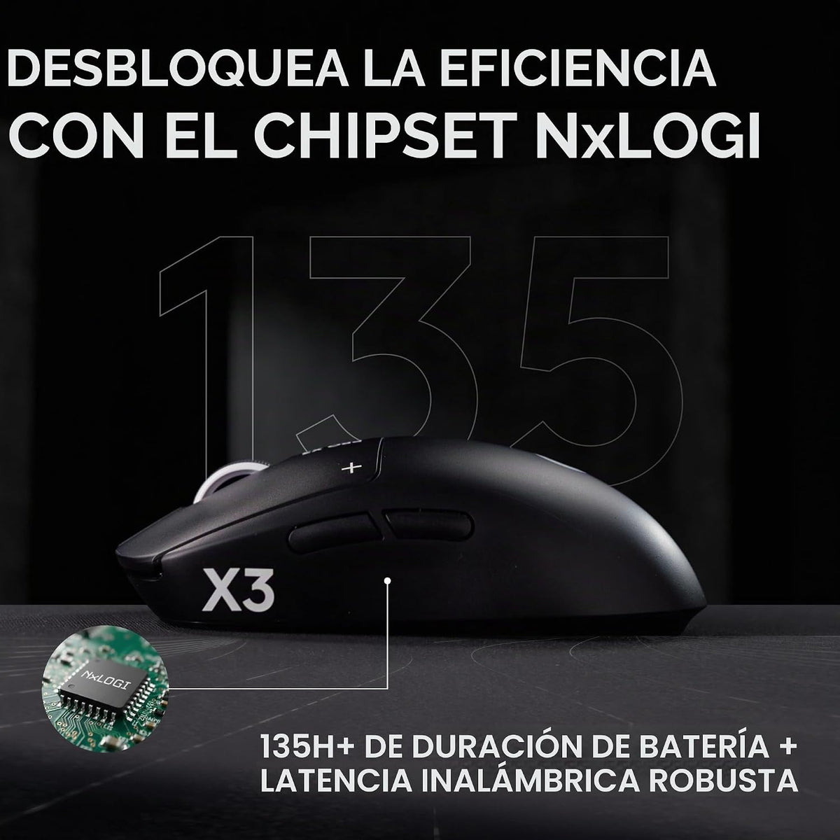 Logitech G Ratón para juegos PRO X3 SUPERSTRIKE - Magenta | LIGHTSP...
