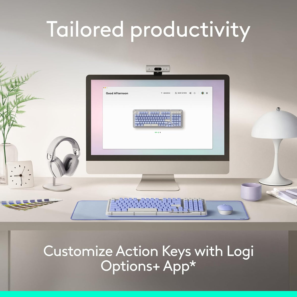 Teclado mecánico inalámbrico con junta mecánica Logitech Alto Keys...