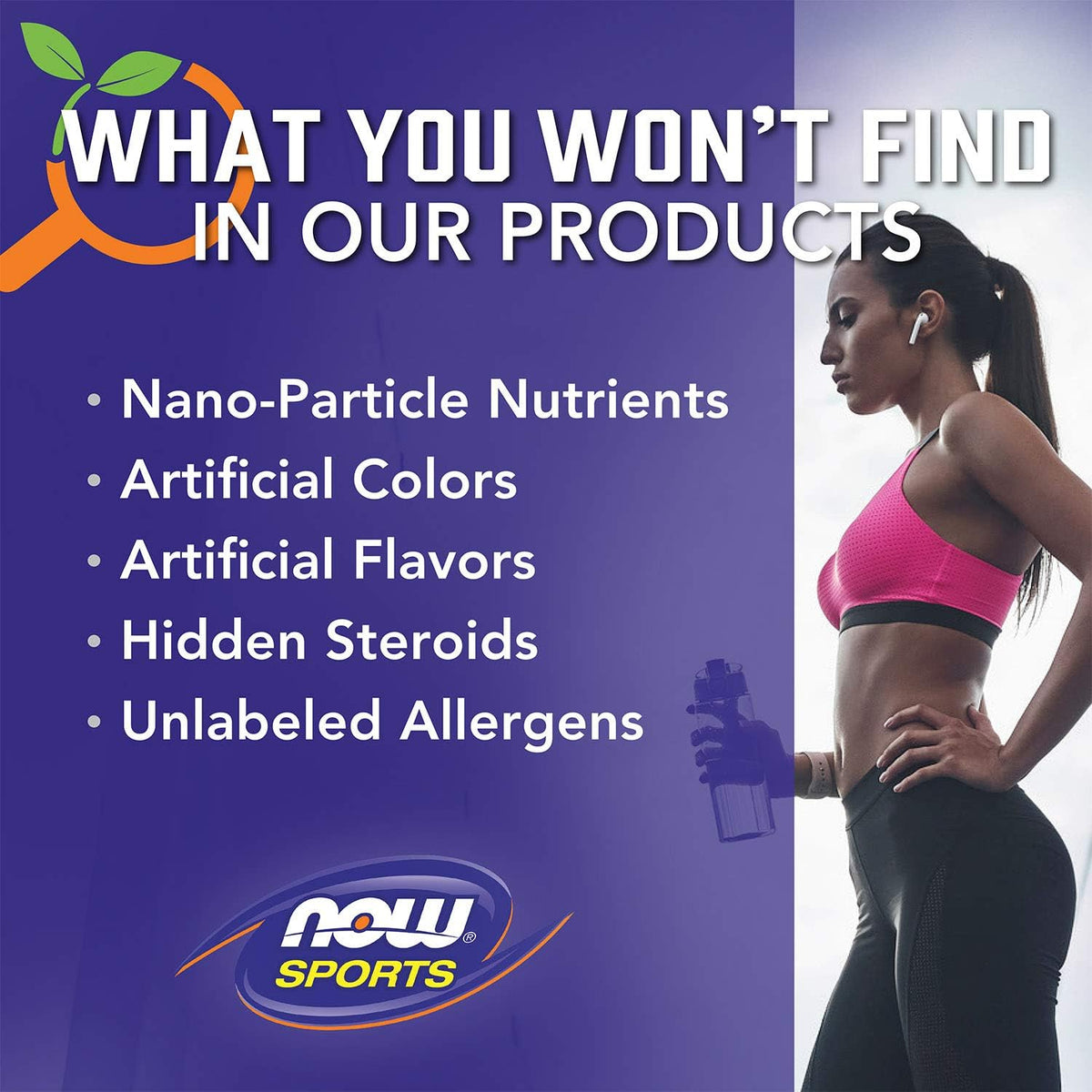 NOW Sports Nutrition, Polvo de Monohidrato de Creatina, Construcció...