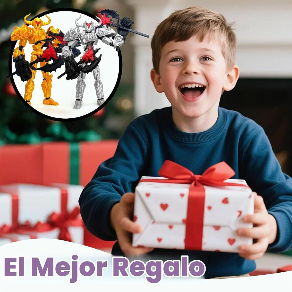 Binvin Figura de acción completa T13 de 8 pulgadas, juguetes impres...