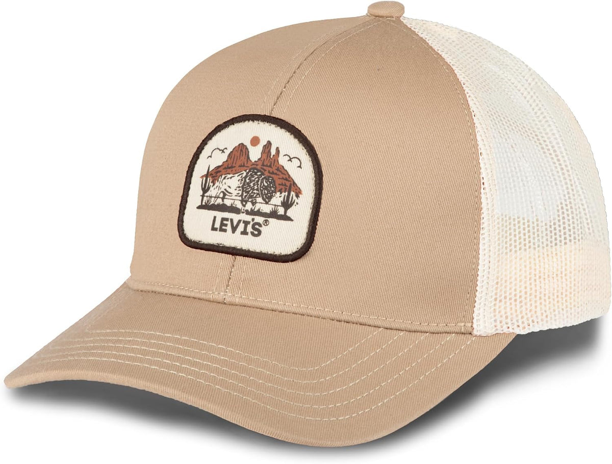 Levi's Gorra de camionero con logotipo de estilo clásico para h...