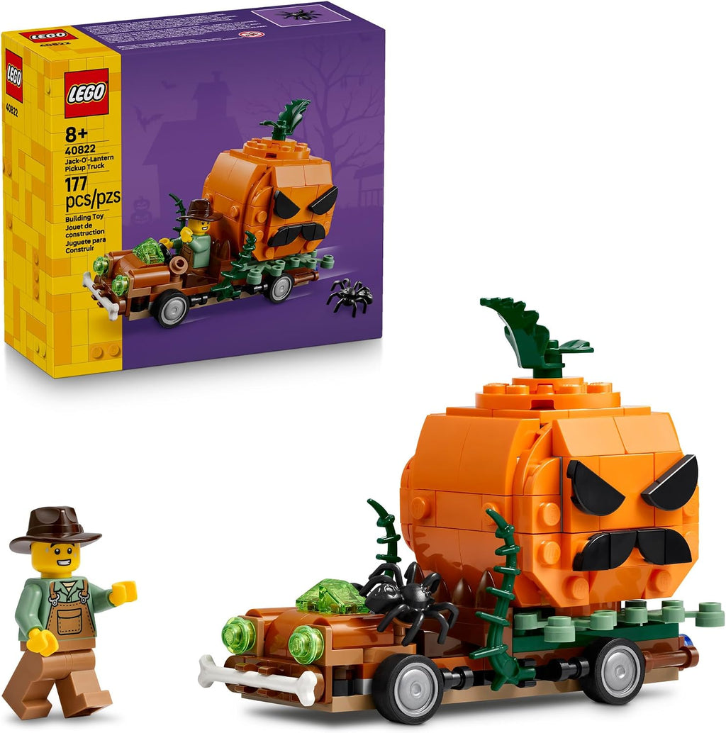 LEGO Camioneta Jack-O'-Lantern 40822 | Juguetes de construcción...