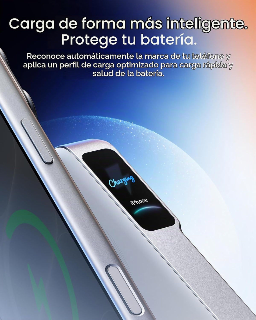 Anker MagGo 2 Pro Power Bank, cargador portátil Qi2.2 25W 10,000mAh...