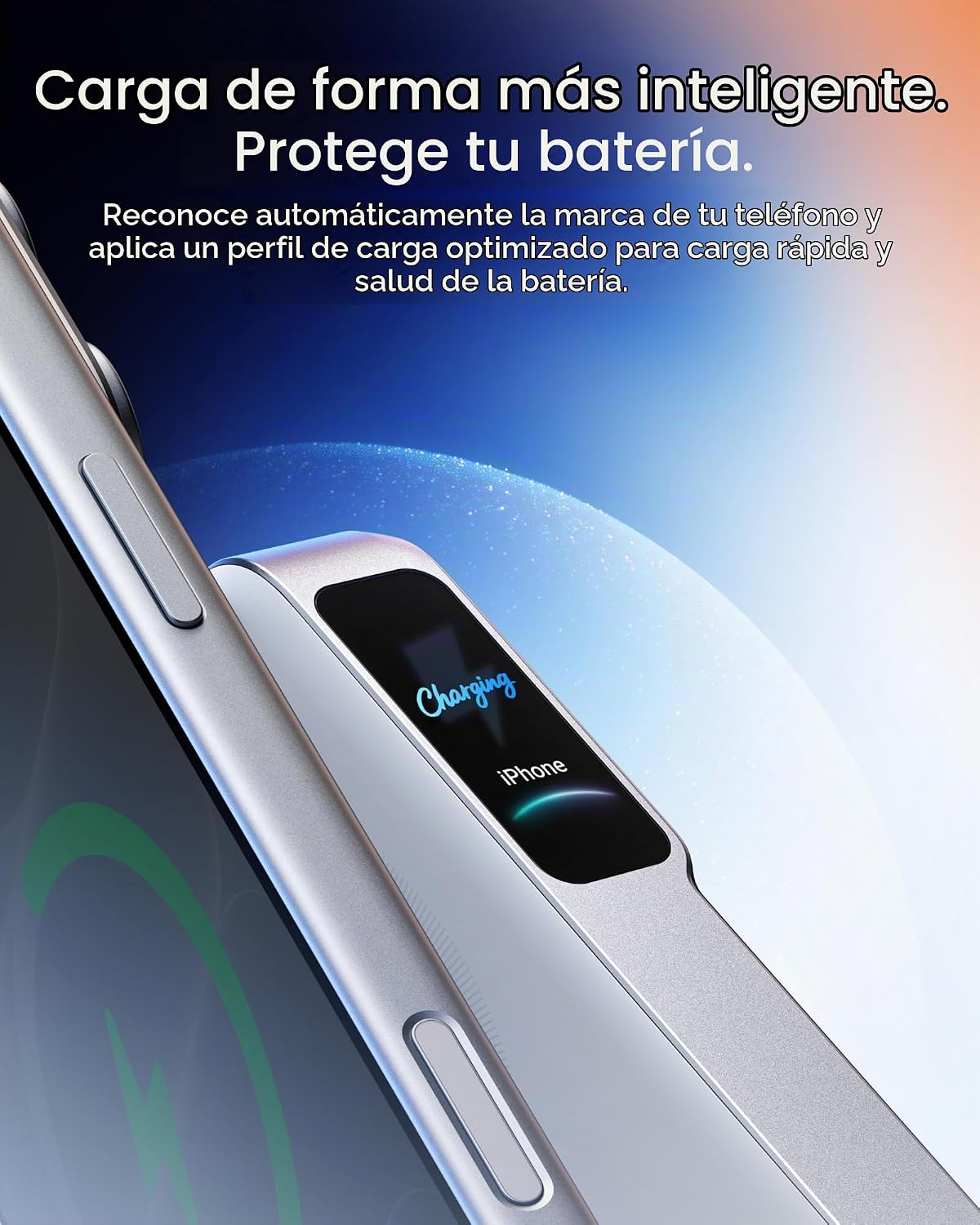 Anker MagGo 2 Pro Power Bank, cargador portátil Qi2.2 25W 10,000mAh...