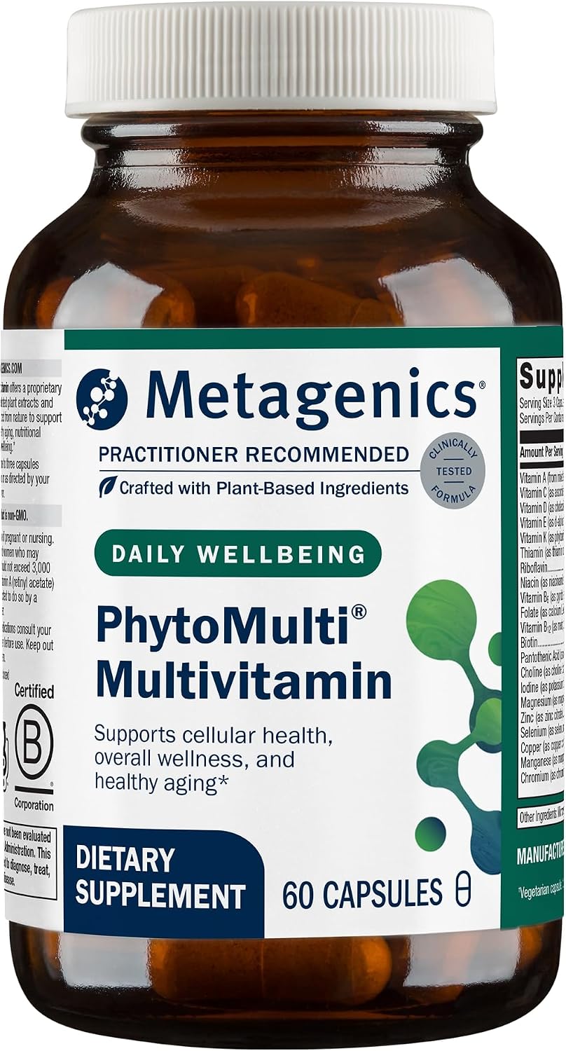 Metagenics PhytoMulti - Suplemento multivitamínico diario con fiton...