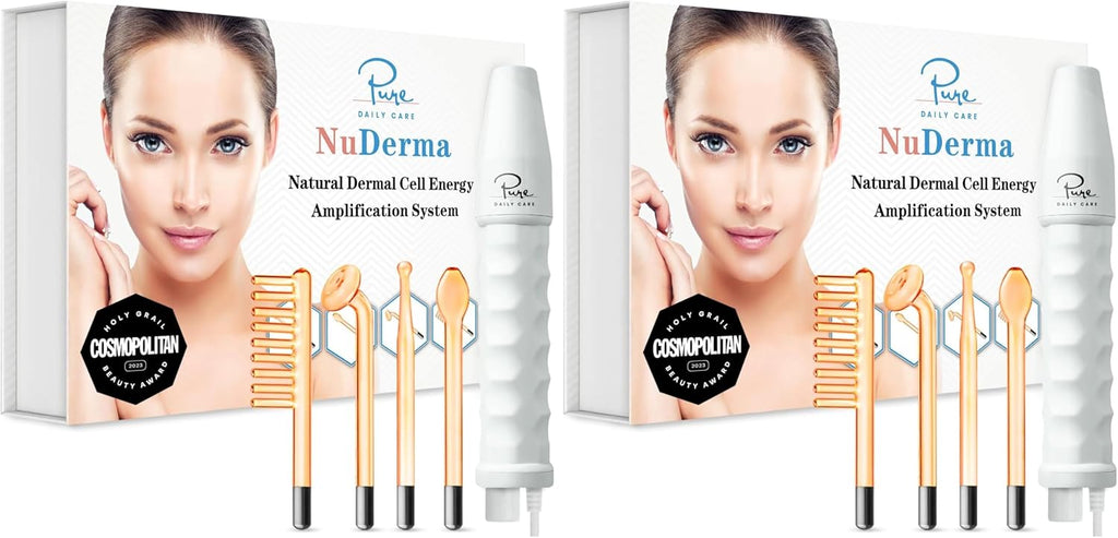 Pure Daily Care NuDerma Varita Manual para Terapia de la Piel con N...
