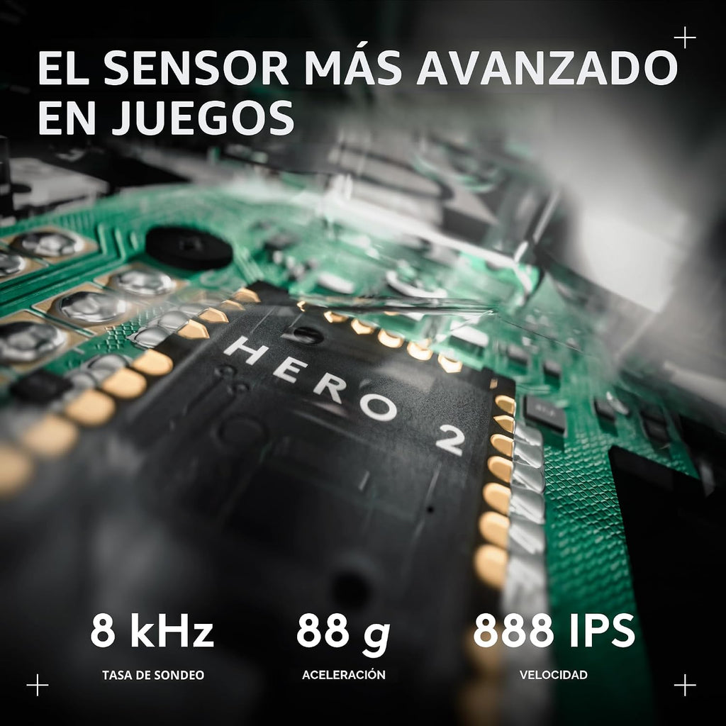 Logitech PRO X2 SUPERSTRIKE Lightspeed - Mouse inalámbrico para jue...