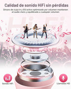 KTGEE Auriculares inalámbricos Bluetooth 5.3, reproducción de 40 ho...