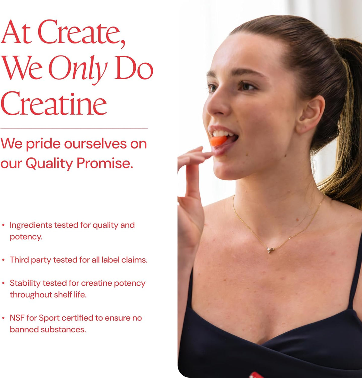 Create Gomitas de monohidrato de creatina para mujeres y hombres, c...