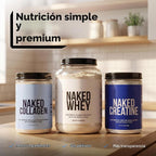 NAKED Monohidrato de creatina micronizada pura \u2013 200 porciones...