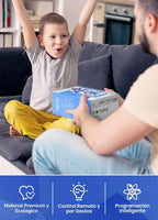 EduCuties Juguetes robot para niños, control remoto programable, ju...