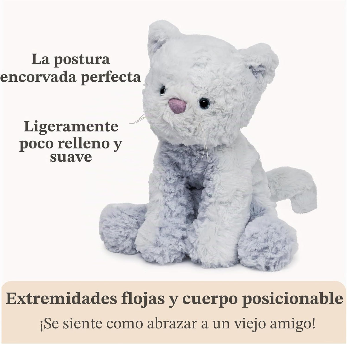 GUND Cozys Collection Gatito de peluche de 10 pulgadas, a partir de...
