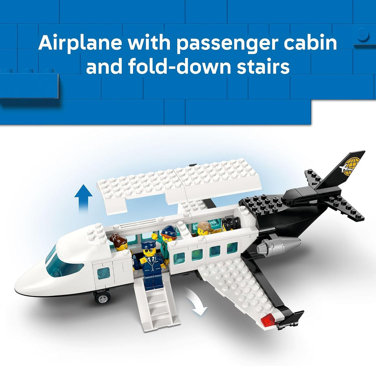 LEGO City Airport con avión 60502 | Juguetes de construcción para n...