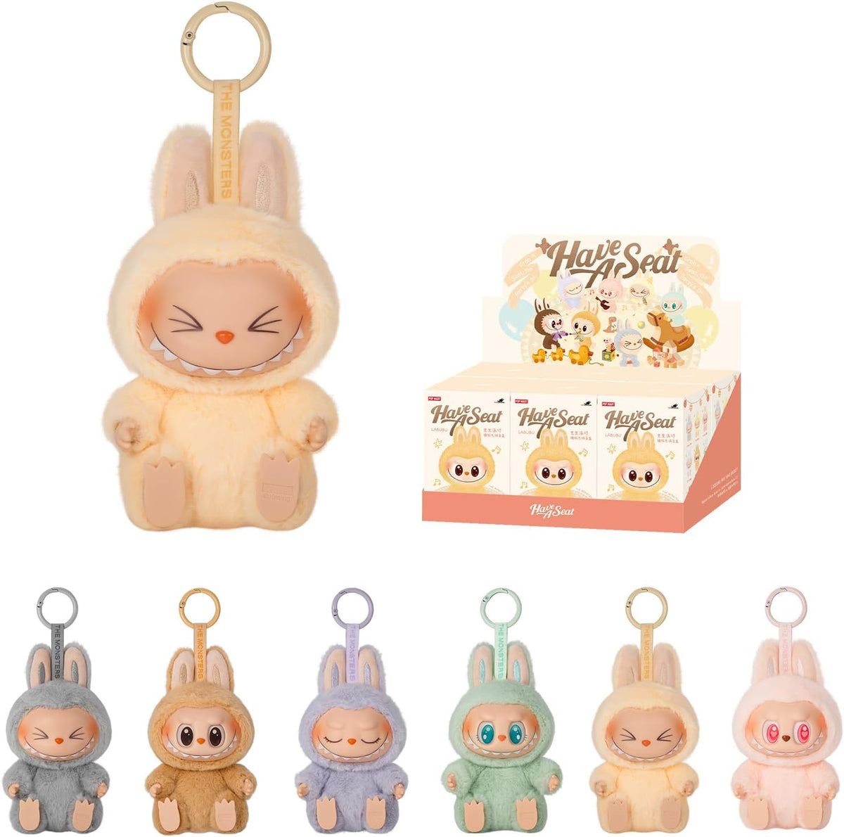 POP MART The Monsters - Have a Seat Caja Ciega de Peluche de Vinilo...