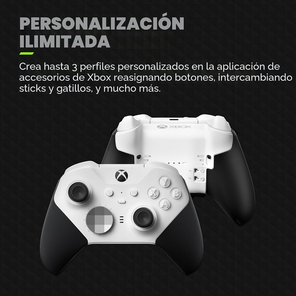 Controlador de juegos inalámbrico Xbox | Núcleo Elite Serie 2 | Bla...