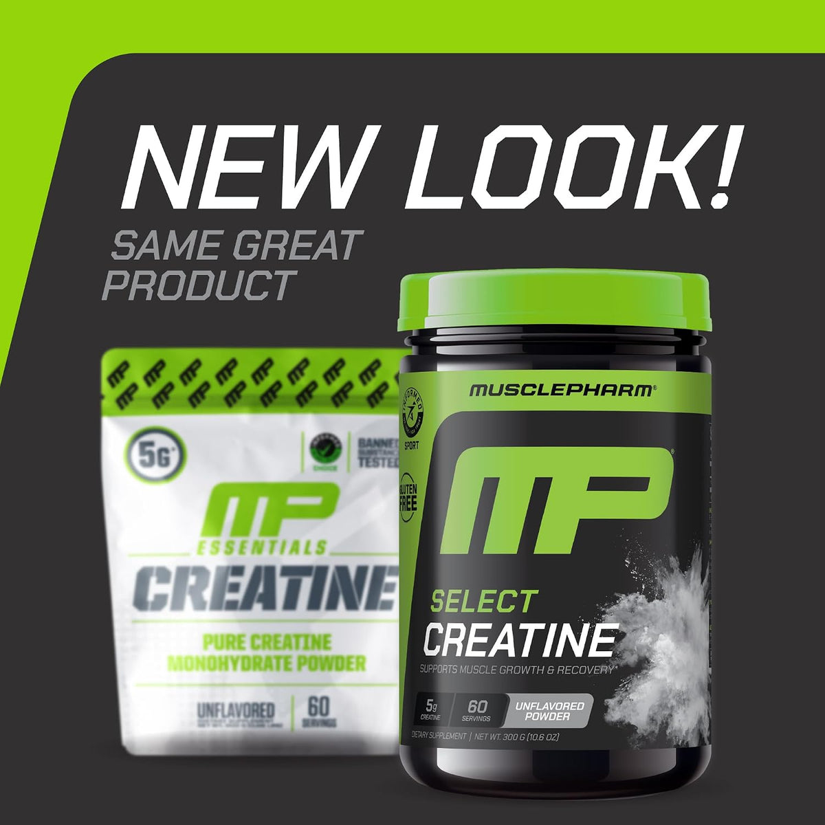 Muscle Pharm Creatina Monohidrato Polvo | Sin sabor - 60 porciones...