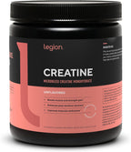 LEGION Suplemento de monohidrato de creatina micronizada, polvo de...