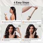 Mythsight StyleVibe - Moldeador de aire 6 en 1 con secador de pelo...