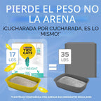 Purina Tidy Cats Arena para múltiples gatos de bajo polvo, ligera,...