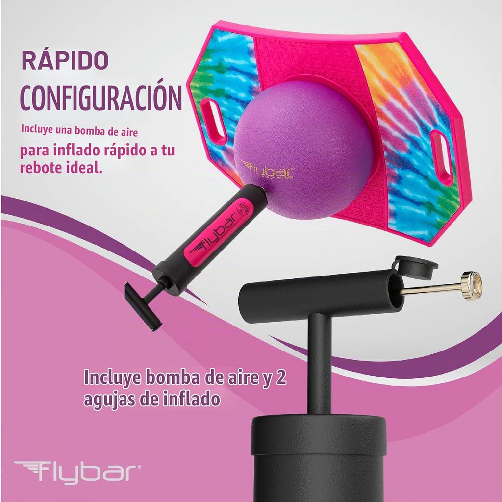 Flybar Pogo - Pelota de truco para niños, tabla de rebote de equili...