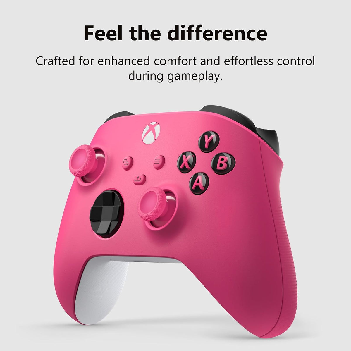 Controlador de juegos inalámbrico Xbox | Rosa intenso | Gatillos y...