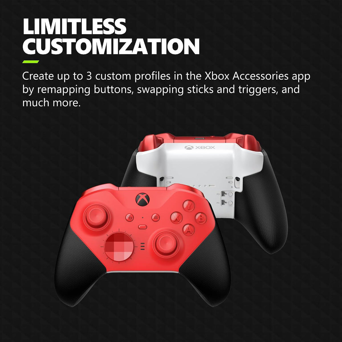 Controlador de juegos inalámbrico Xbox Elite Series 2 Core \u2013 R...
