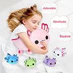 KMUYSL Mamá Peluches con 4 Bebés, Peluche para Niños, Axolotl | Axo...