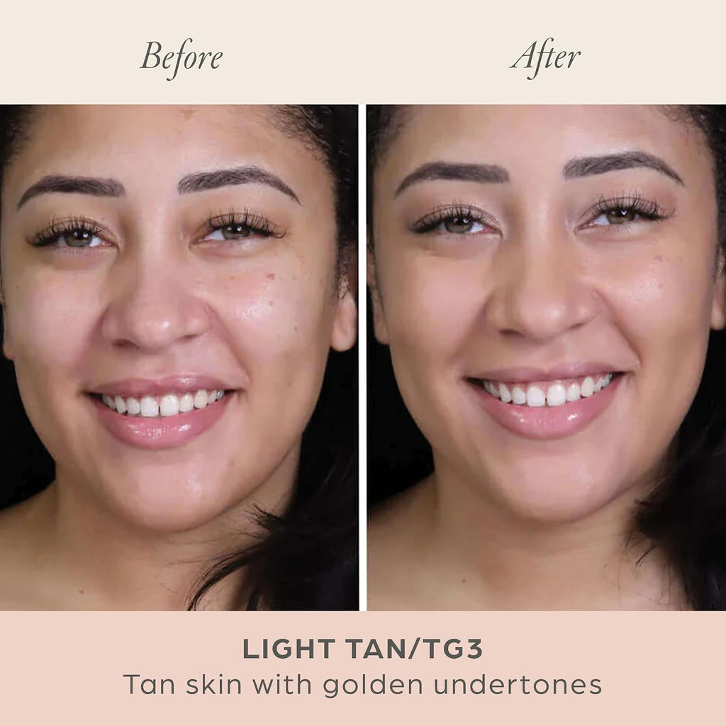 Base de maquillaje mineral prensada 4 en 1 PÜR con SPF 15