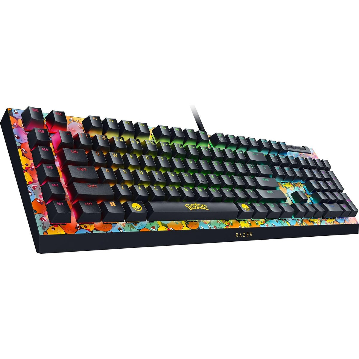 Teclado mecánico para juegos Razer BlackWidow V4 X, edición Pokémon...