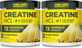 CON-CRET Creatina HCl en polvo | Apoyo de energía muscular, cogniti...