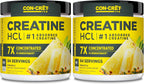CON-CRET Creatina HCl en polvo | Apoyo de energía muscular, cogniti...