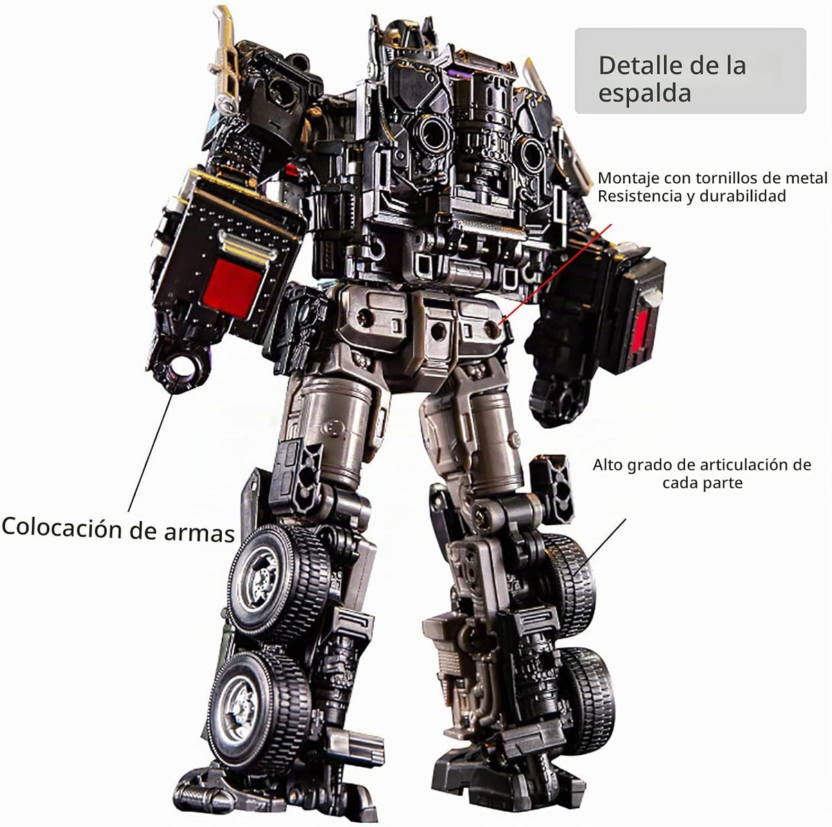 QCCX Juguetes de Robots de Coches, Figuras de Acción de Deformación...